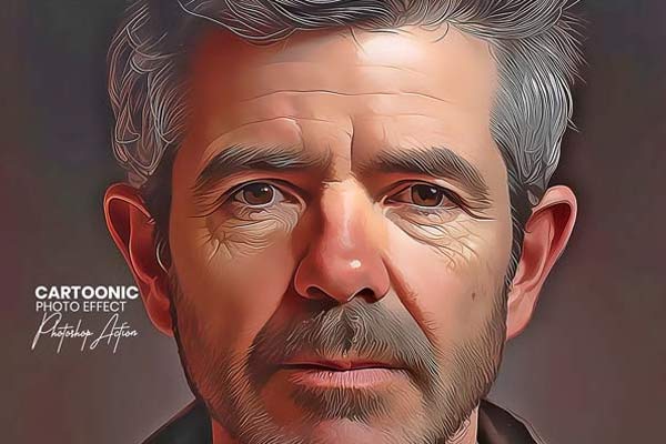 Editable Cartoon Photoshop Actions – Free & Premuim PSD, AI, Vector, EPS, ATN, ABR, Formats Download